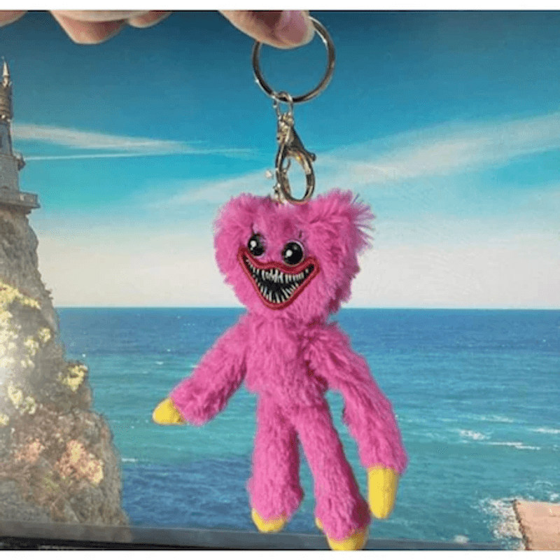 Jucarii, Copii si Bebe - Jucarii si jocuri - Jucarii de plus - Jucarie de plus, Huggy Wuggy Doll, Poppy Playtime, Marime mica 20 cm Pink - Infinity.ro