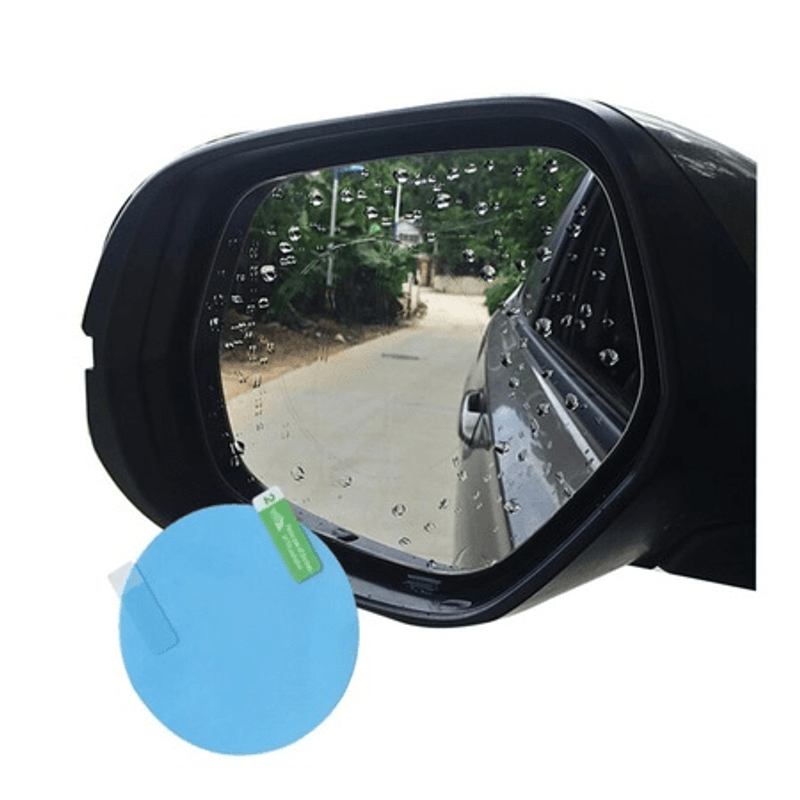 Casa si Gradina - Decoratiuni - Oglinzi - Folie oglinda de protectie, anti ploaie, anti ceata, rotund, 2 bucati - Infinity.ro