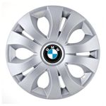 Auto si Moto - Anvelope si jante - Accesorii roti - Capace roti - Set 4 capace roti Top gri pentru gama BMW, R16 - Infinity.ro