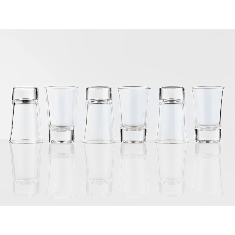 Casa si Gradina - Bucatarie si vesela - Cani si pahare - Pahare - Pahar shot tequila 6 bucati 34 ml - Infinity.ro