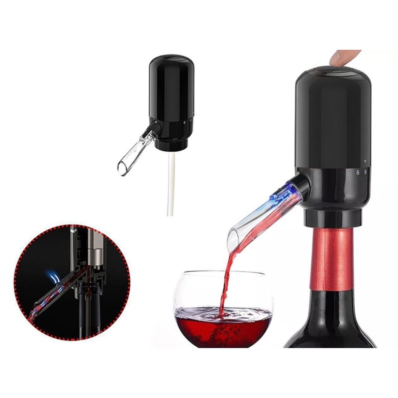 Casa si Gradina - Mobilier - Organizare si depozitare - Dozatoare/dispensere de apa - Dozator electric de Vin, Iluminare de fundul cu led - Infinity.ro