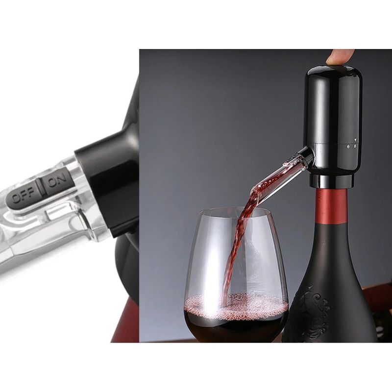 Casa si Gradina - Mobilier - Organizare si depozitare - Dozatoare/dispensere de apa - Dozator electric de Vin, Iluminare de fundul cu led - Infinity.ro