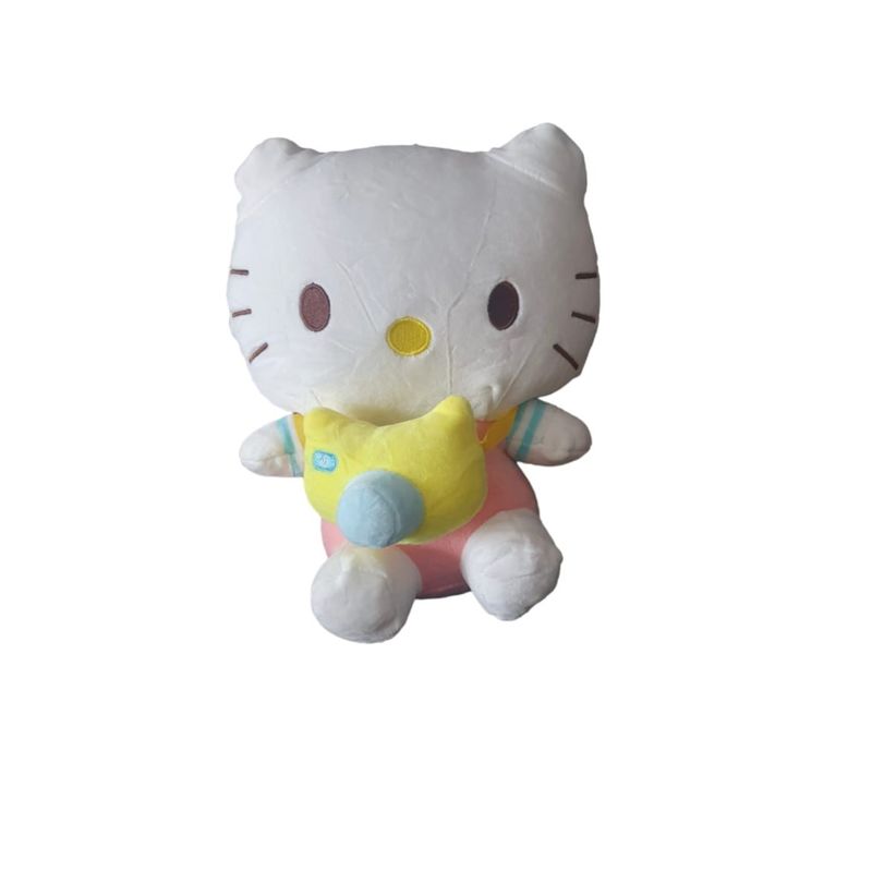 Jucarii, Copii si Bebe - Jucarii si jocuri - Jucarii de plus - Jucarie din plus Hello Kitty Beebs, 25 cm 3+ ani - Infinity.ro