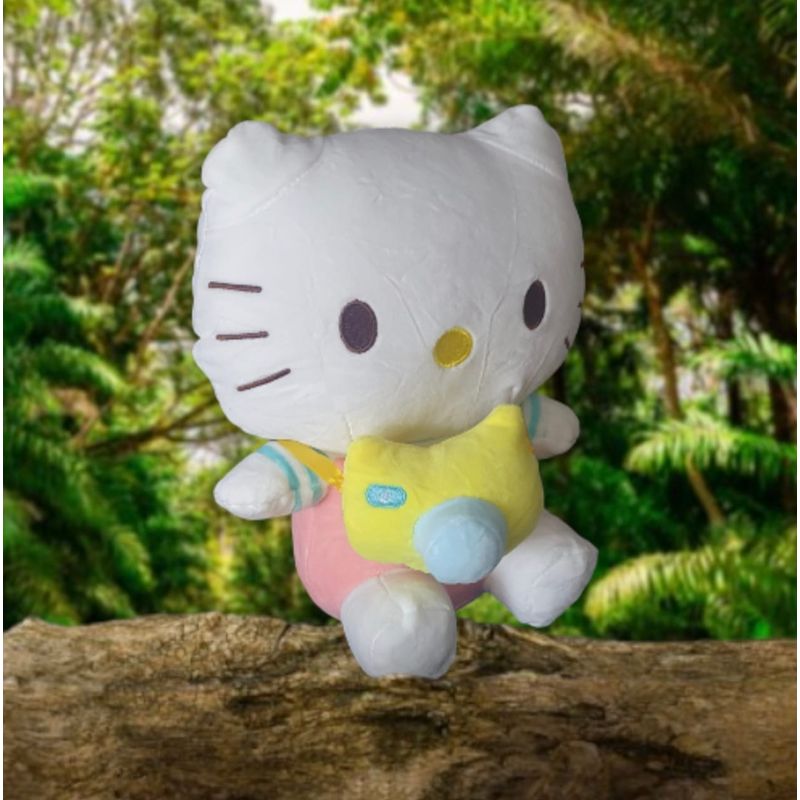 Jucarii, Copii si Bebe - Jucarii si jocuri - Jucarii de plus - Jucarie din plus Hello Kitty Beebs, 25 cm 3+ ani - Infinity.ro