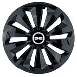 Auto si Moto - Anvelope si jante - Accesorii roti - Capace roti - Set 4 capace roti pentru Dacia nou, model Fox negru, R15 - Infinity.ro