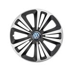 Auto si Moto - Anvelope si jante - Accesorii roti - Capace roti - Set 4 capace roti pentru Volkswagen, model Terra Mix, R15 - Infinity.ro