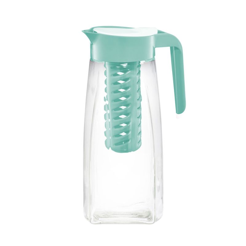 Casa si Gradina - Bucatarie si vesela - Accesorii bar - Carafe si decantoare - Carafa cu infuzor si capac 1.5L, AMBITION Fiesta, menta - Infinity.ro