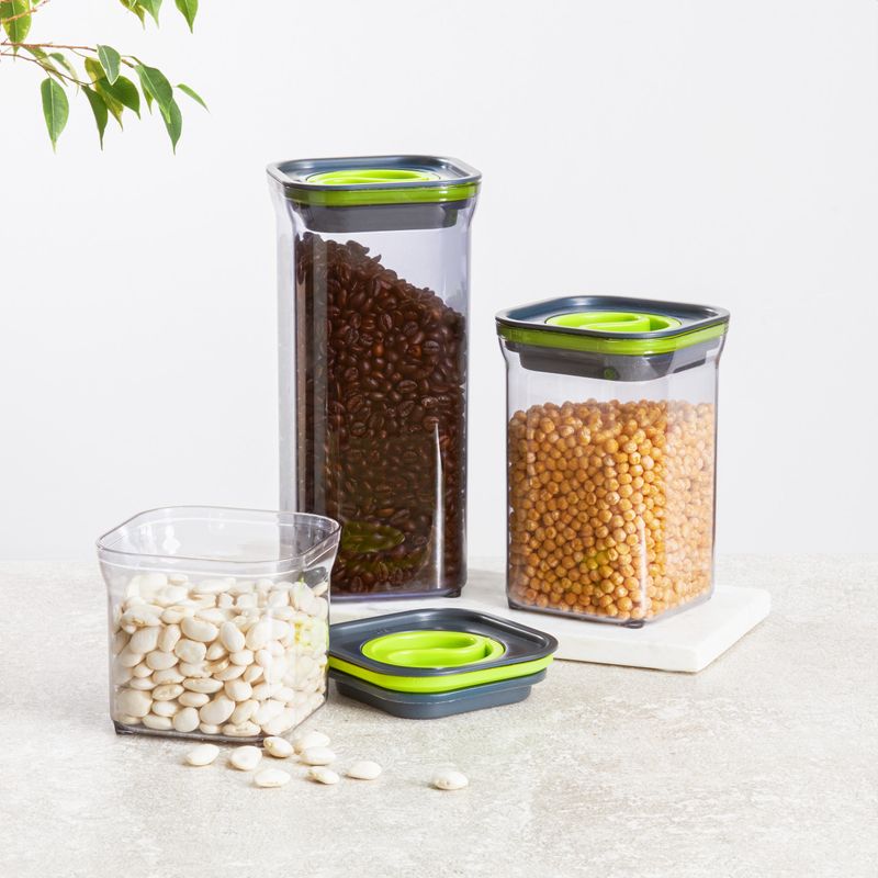 Casa si Gradina - Mobilier - Organizare si depozitare - Recipiente depozitare - Recipient depozitare cu capac vacuum, AMBITION Twist, 1.5L - Infinity.ro