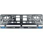 Auto si Moto - Piese auto si accesorii - Caroserie - Ornamente exterior auto - Set 2 bucati, suport numar inmatriculare Carbon, Ford II - Infinity.ro