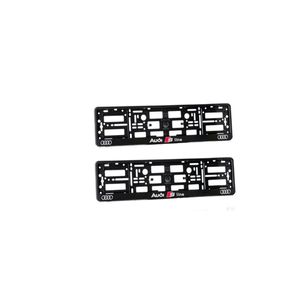 Set 2 bucati suport numar inmatriculare Sline, Audi