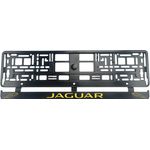 Auto si Moto - Piese auto si accesorii - Caroserie - Ornamente exterior auto - Set 2 bucati, suport numar inmatriculare Jaguar II - Infinity.ro