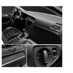 Auto si Moto - Piese auto si accesorii - Piese auto - Tuning - Folie autocolant Carbon 3D Neagra ,iesire in relief, 127 x 50 cm - Infinity.ro