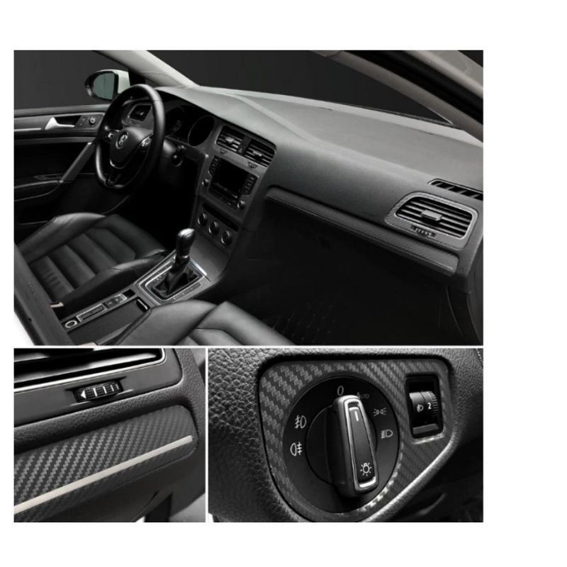 Auto si Moto - Piese auto si accesorii - Piese auto - Tuning - Folie autocolant Carbon 3D Neagra ,iesire in relief, 127 x 50 cm - Infinity.ro