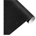 Auto si Moto - Piese auto si accesorii - Piese auto - Tuning - FOLIE CARBON 3D NEAGRA , IESIRE IN RELIEF, 127 x 200 cm - Infinity.ro