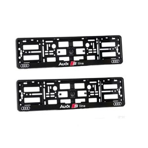 Set 2 bucati suport numar inmatriculare Sline, Audi