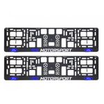 Auto si Moto - Piese auto si accesorii - Caroserie - Ornamente exterior auto - Set 2 bucati suport numar inmatriculare FORD RS - Infinity.ro