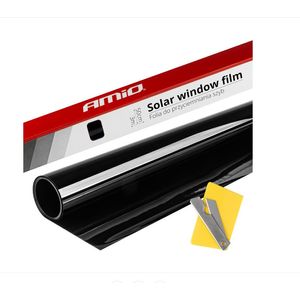 Folie fumurie pentru geamuri Dark Black 0.5 x 3m (15%)