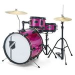 TV, Audio-Video si Foto - Instrumente muzicale - Instrumente de percutie - Set Tobe Copii Millenium Youngster Drum Set Pink Spkl - Infinity.ro
