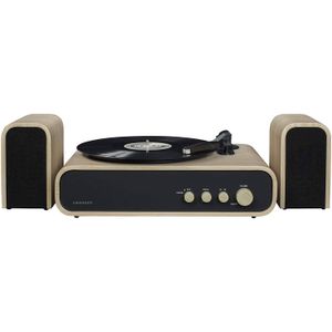 Pickup Vintage Crosley CR6035A-NA cu boxe detasabile si bluetooth