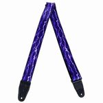 TV, Audio-Video si Foto - Instrumente muzicale - Accesorii instrumente muzicale - Curea Chitara Electrica Levys Poly Strap 2" Purple - Infinity.ro