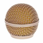 TV, Audio-Video si Foto - Audio Hi-Fi - Accesorii Audio Hi-Fi - Grila Microfon the t.bone SM58 Replacement Screen Gold - Infinity.ro