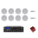 TV, Audio-Video si Foto - Home cinema si Soundbar - Sisteme audio - Sistem ambiental 2 zone 8 boxe tavan, Bluetooth, USB - Infinity.ro