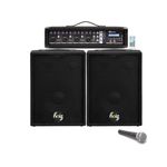 TV, Audio-Video si Foto - Home cinema si Soundbar - Sisteme audio - Set boxe cu mixer amplificat 200W, Speech Audio System 1 - Infinity.ro