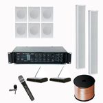 TV, Audio-Video si Foto - Home cinema si Soundbar - Sisteme audio - Sistem sonorizare Biserica A14, 120W, interior-exterior, bluetooth, USB - Infinity.ro