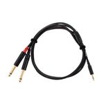 TV, Audio-Video si Foto - Accesorii TV si audio - Cabluri si adaptoare audio - Cordial CFY 1.5 WPP, Cablu jack 3.5 la 2 jack 6.3 - Infinity.ro