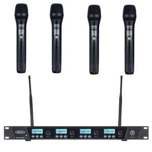 Set 4 microfoane wireless vocale Sirus Quad R + 4H 823 Bundle