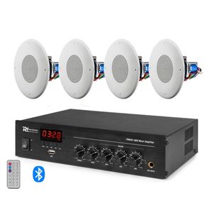 Sistem ambiental 4 boxe tavan JBL CSS8004, Bluetooth, USB, FM