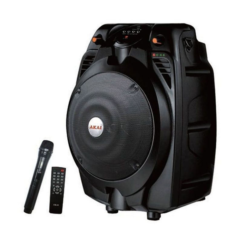 Boxa portabila Akai SS023A-X10, bluetooth, Microfon wireless