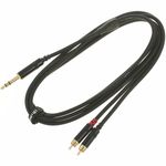 TV, Audio-Video si Foto - Accesorii TV si audio - Cabluri si adaptoare audio - Cablu Y jack 6.3mm 2 RCA tata pro snake TPY 2015 JRR - Infinity.ro
