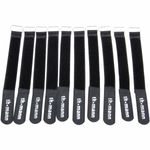 TV, Audio-Video si Foto - Accesorii TV si audio - Cabluri si adaptoare audio - Legaturi Cablu Thomann V2020 Black 10 Pack - Infinity.ro