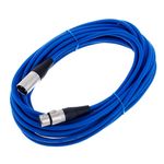 TV, Audio-Video si Foto - Accesorii TV si audio - Cabluri si adaptoare audio - Cablu Microfon 10m albastru the sssnake SM10BL - Infinity.ro