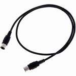 TV, Audio-Video si Foto - Accesorii TV si audio - Cabluri si adaptoare audio - Cablu MIDI 1m the sssnake SK366-1-BLK Midi - Infinity.ro