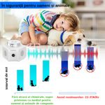 Casa si Gradina - Gradinarit si plante - Intretinere gradina - Articole daunatori gradina - Aparat impotriva rozatoarelor, Exaltus®, Anti soareci, sobolani, Tehnologie duala cu ultrasunete, acoperire 120m2 - Infinity.ro