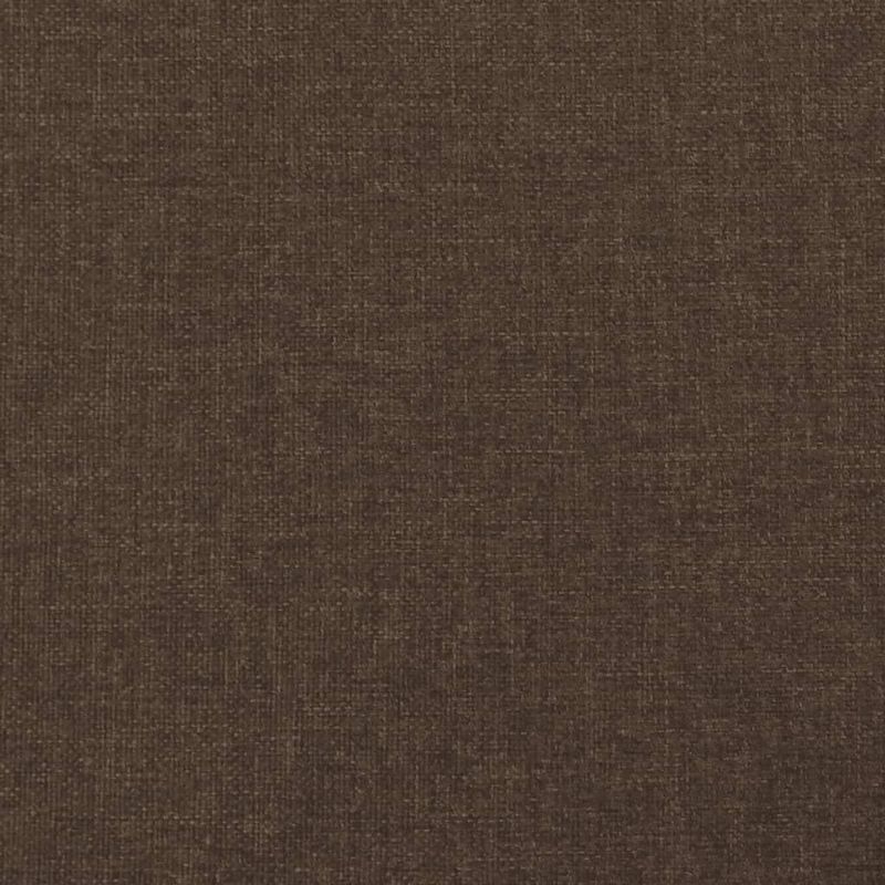 Casa si Gradina - Mobilier - Paturi si accesorii - Paturi - Pat box spring cu saltea, maro inchis, 120x190 cm, textil - Infinity.ro