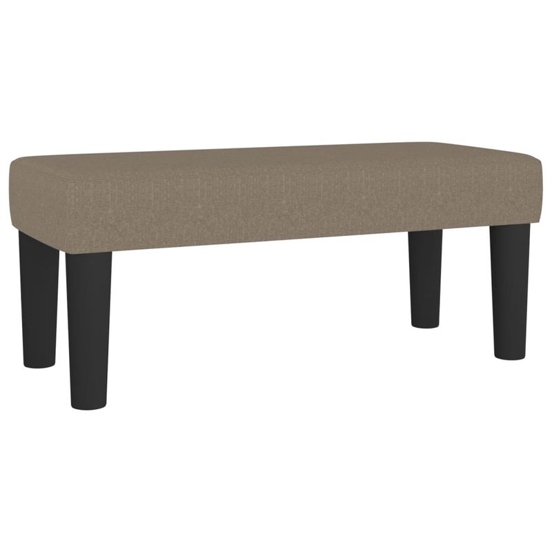 Casa si Gradina - Mobilier - Paturi si accesorii - Paturi - Pat box spring cu saltea, taupe, 120x190 cm material textil - Infinity.ro