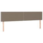 Casa si Gradina - Mobilier - Paturi si accesorii - Paturi - Pat box spring cu saltea, taupe, 120x190 cm material textil - Infinity.ro