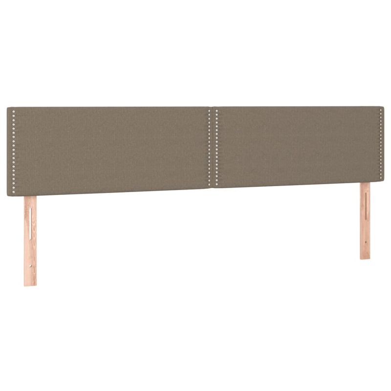 Casa si Gradina - Mobilier - Paturi si accesorii - Paturi - Pat box spring cu saltea, taupe, 120x190 cm material textil - Infinity.ro