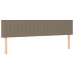 Casa si Gradina - Mobilier - Paturi si accesorii - Paturi - Pat box spring cu saltea, taupe, 120x190 cm material textil - Infinity.ro