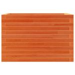 Casa si Gradina - Gradinarit si plante - Plante si ghivece - Ghivece si suporturi - Jardiniera gradina, maro ceruit, 70x40x46 cm, lemn masiv pin - Infinity.ro