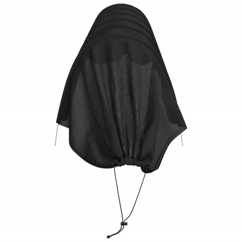 Casa si Gradina - Gradinarit si plante - Plante si ghivece - Bulbi, seminte si rasaduri - Tuneluri din plasa, 2 buc., negru, otel si polietilena - Infinity.ro