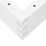 Casa si Gradina - Gradinarit si plante - Plante si ghivece - Ghivece si suporturi - Jardiniera de gradina, alb, 90x40x23 cm, lemn masiv de pin - Infinity.ro