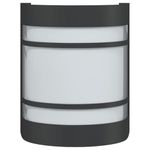 Casa si Gradina - Corpuri si surse de iluminat - Iluminat exterior - Felinare - Lampa exterioara de perete, negru, otel inoxidabil - Infinity.ro