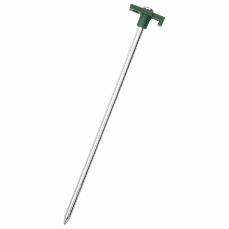 Sport si Outdoor - Camping - Accesorii corturi - Tarusi de cort, 24 buc., 25 cm, 7 mm, otel galvanizat si PP - Infinity.ro