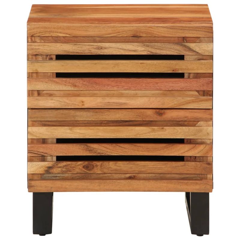 Casa si Gradina - Mobilier - Comode si corpuri - Noptiere - Noptiere, 2 buc., 40x33x46 cm, lemn masiv de acacia - Infinity.ro