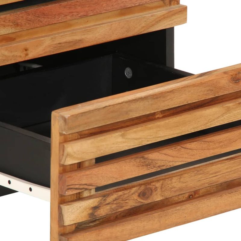 Casa si Gradina - Mobilier - Comode si corpuri - Noptiere - Noptiere, 2 buc., 40x33x46 cm, lemn masiv de acacia - Infinity.ro