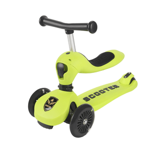 Trotineta 2 in 1 transformabila in tricicleta cu sezut, pentru copii, inaltime ajustabila pe trei dimensiuni, roz